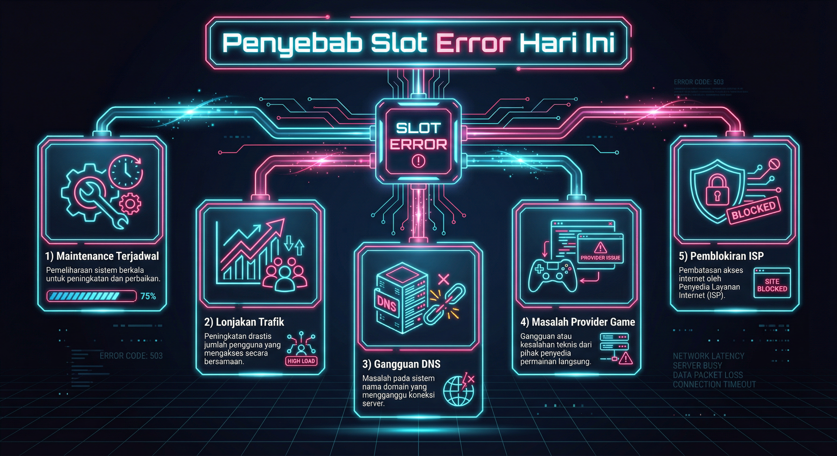 Kenapa Slot Error Hari Ini dan Cara Membuka Situs 