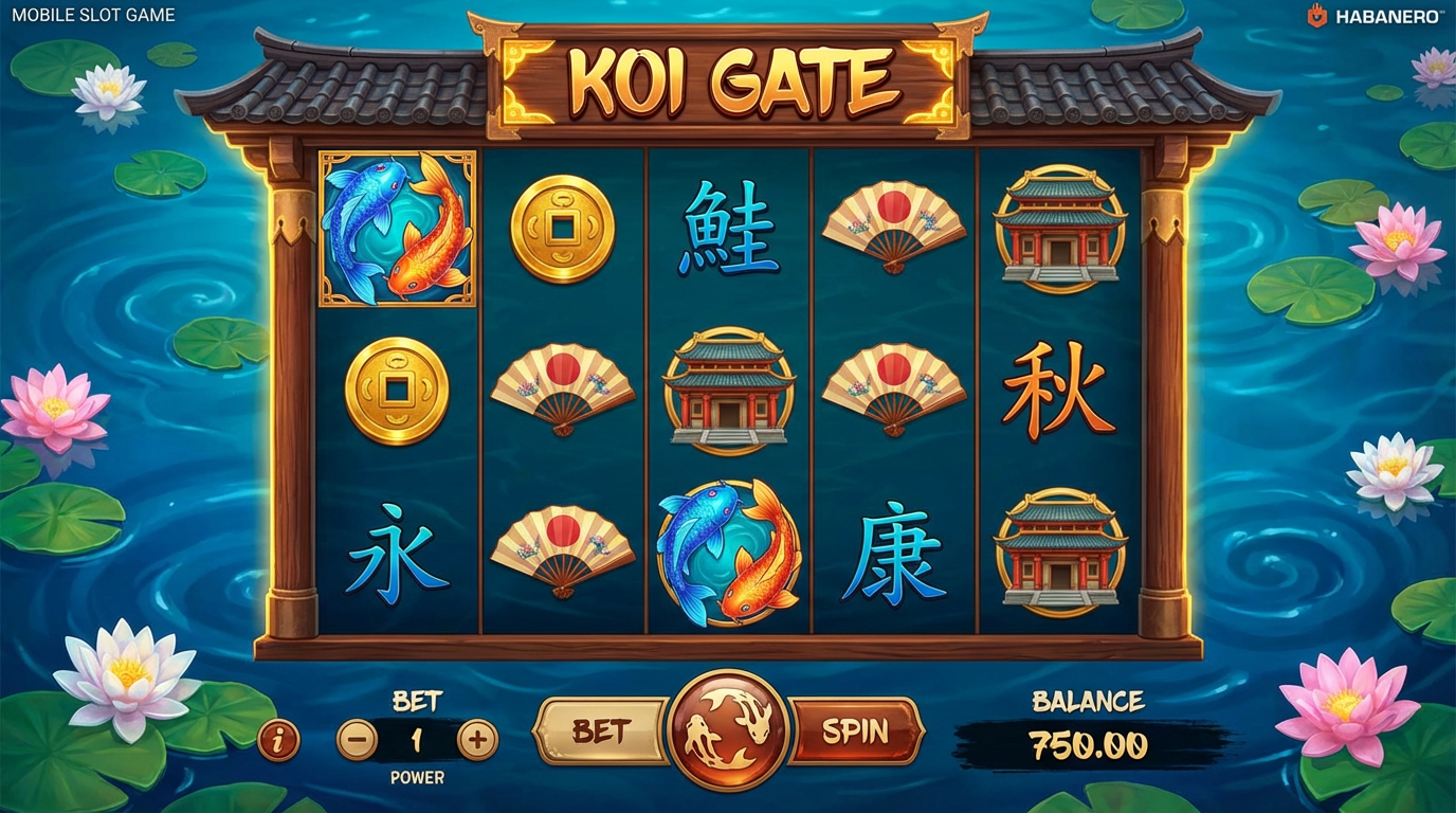 Koi Gate - slot Habanero