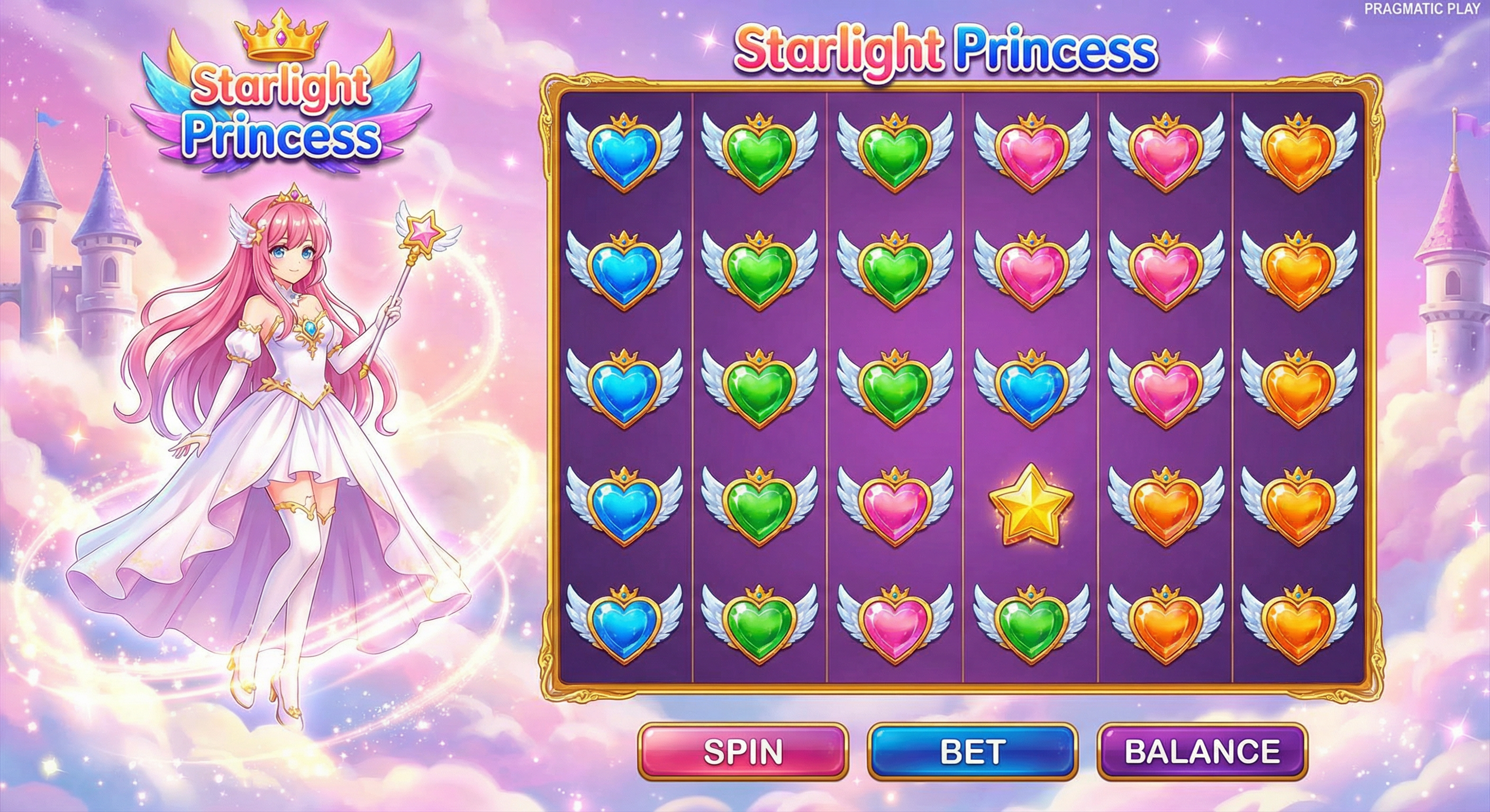 Starlight Princess - slot Pragmatic Play