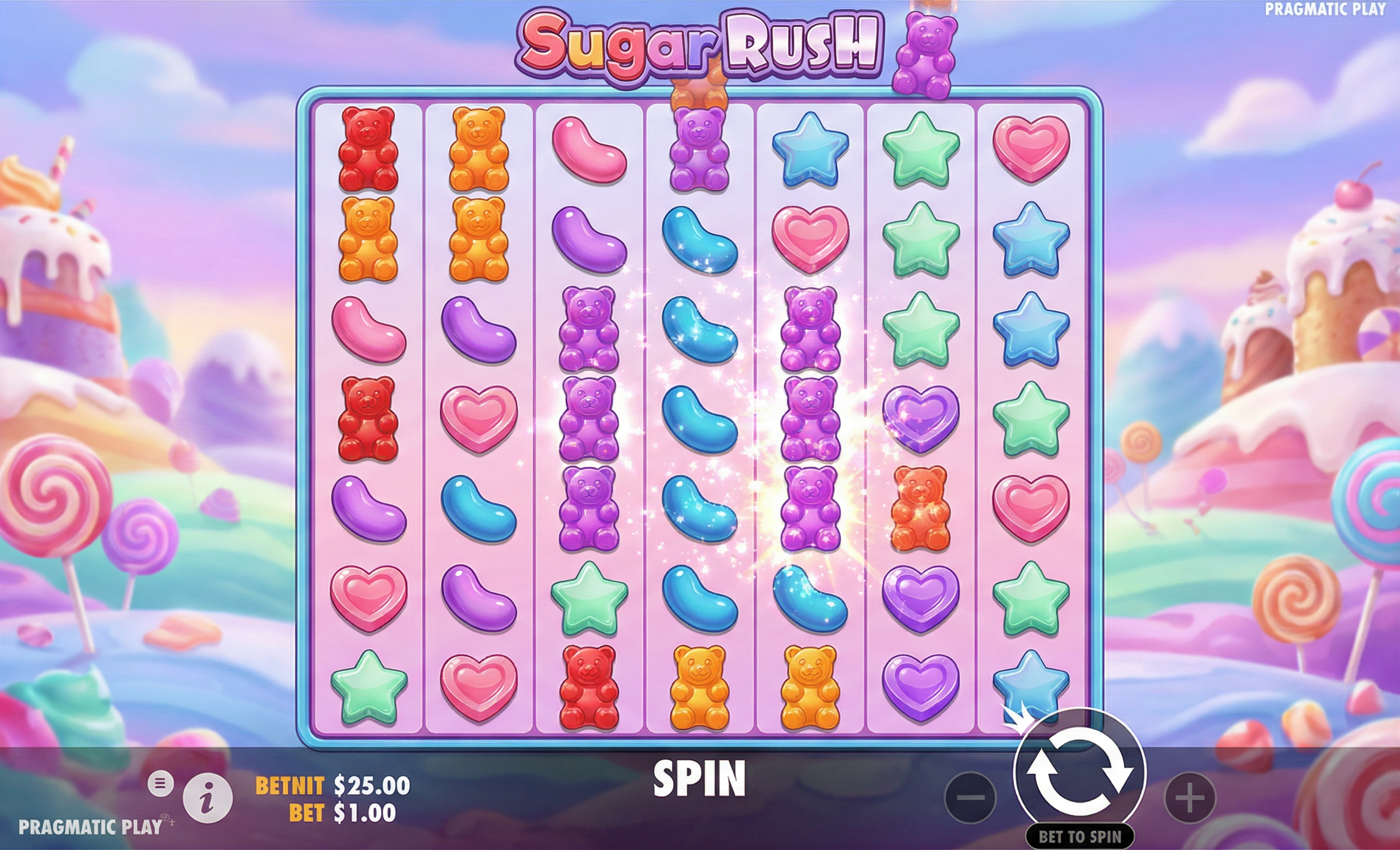 Sugar Rush - slot Pragmatic Play