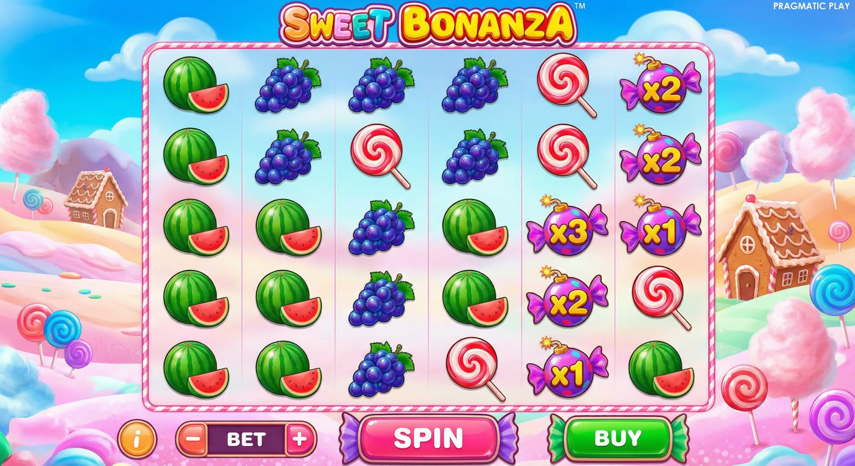 Sweet Bonanza - slot Pragmatic Play